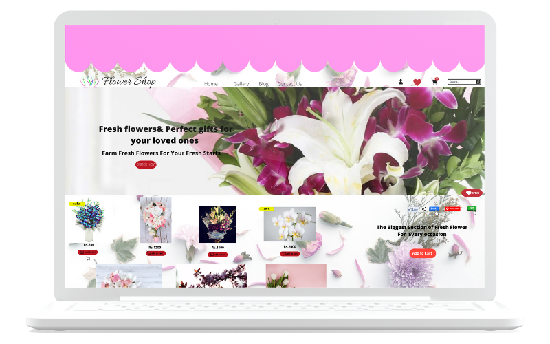 Florist Home Page