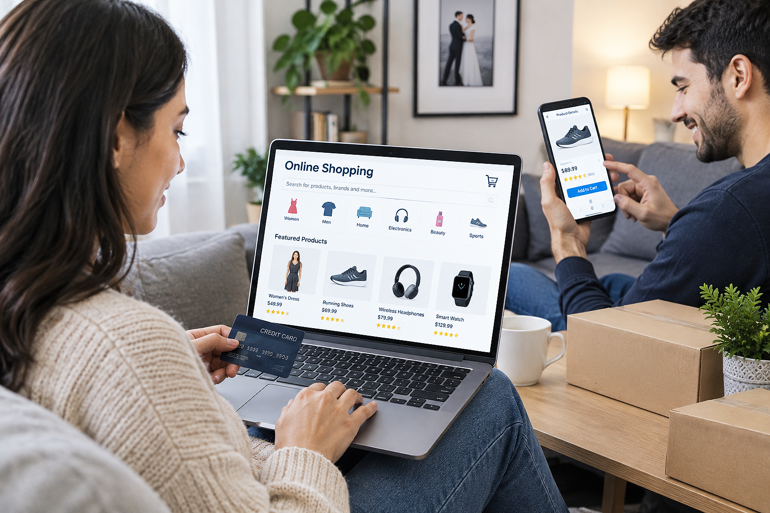 online shopping